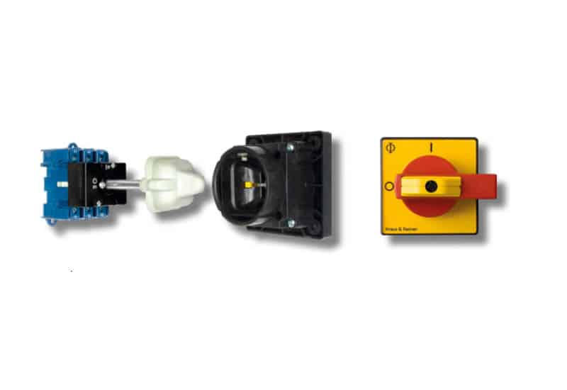 Bundmonteret afbryder